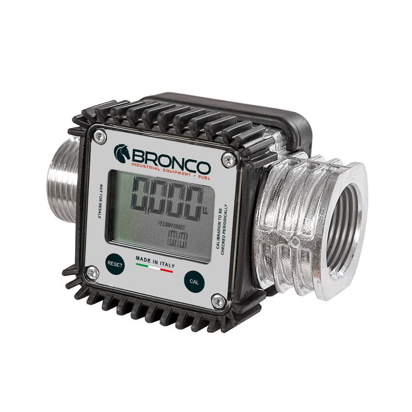 Flujómetro Digital Para Diesel Kerosene Aceite Baja Viscosidad 1 Plg Macho Hembra 120 LPM Flujómetro Digital Para Diesel Kerosene Aceite Baja Viscosidad 1 Plg Macho Hembra 120 LPM